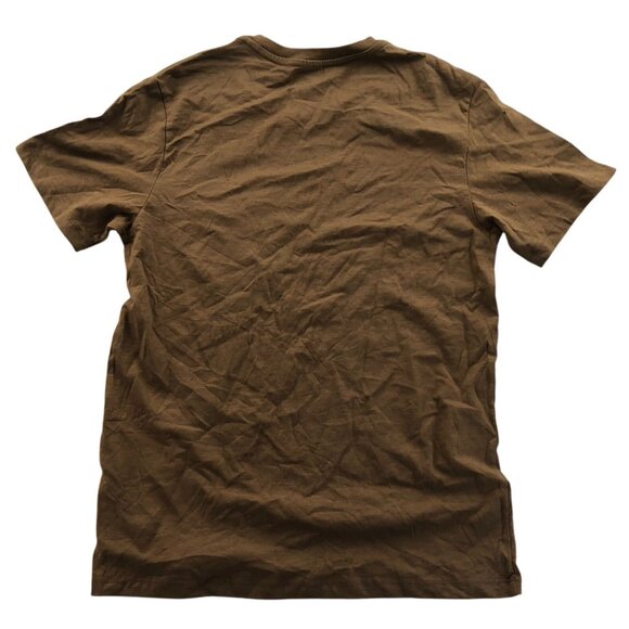 NWT Levis Mens T-Shirt Small Short Sleeve Crew Neck Casual Pocket Tee Brown - Picture 2 of 11